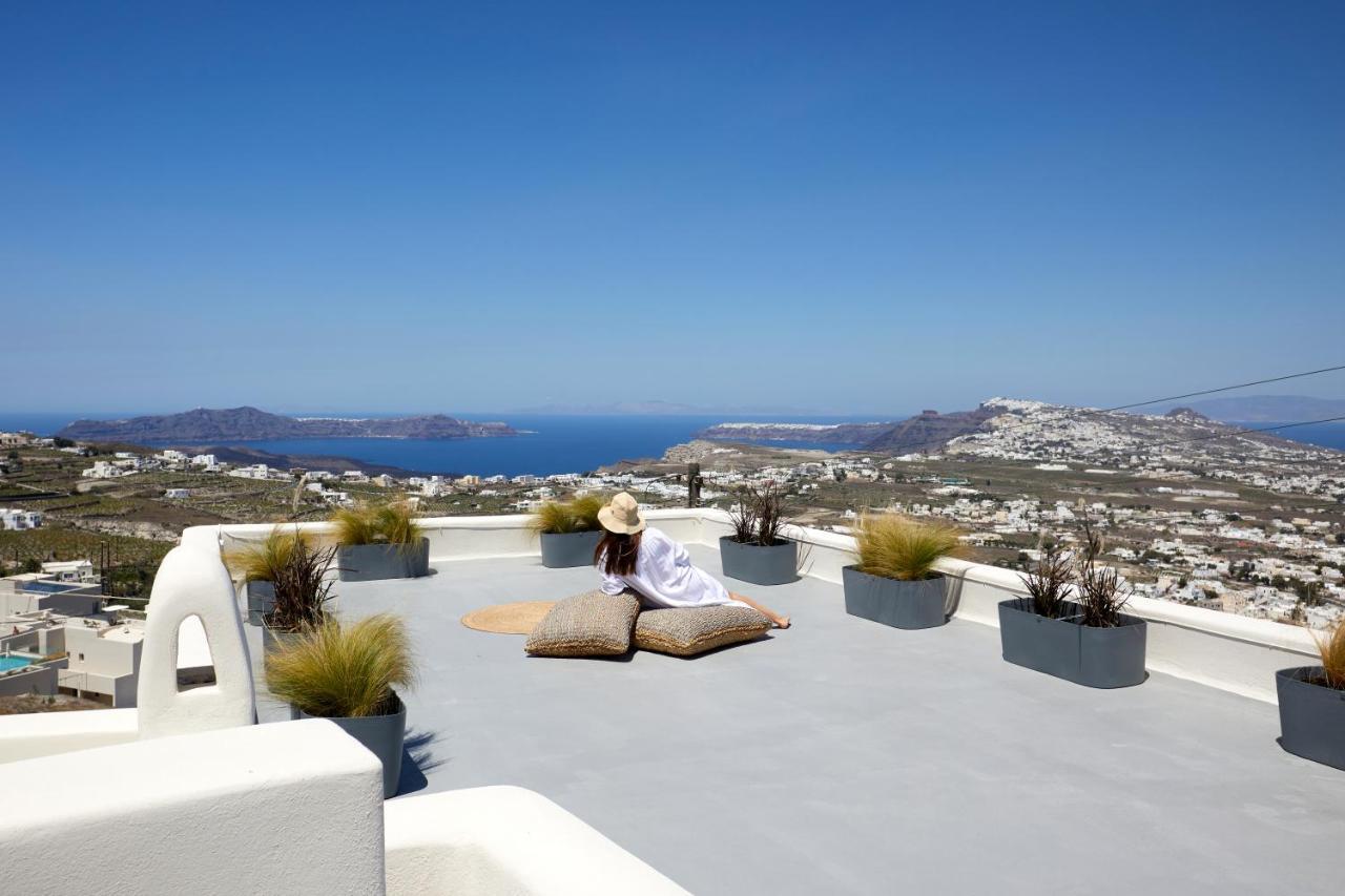 Arxegono Cave Houses Santorini Pyrgos Kallistis Bagian luar foto