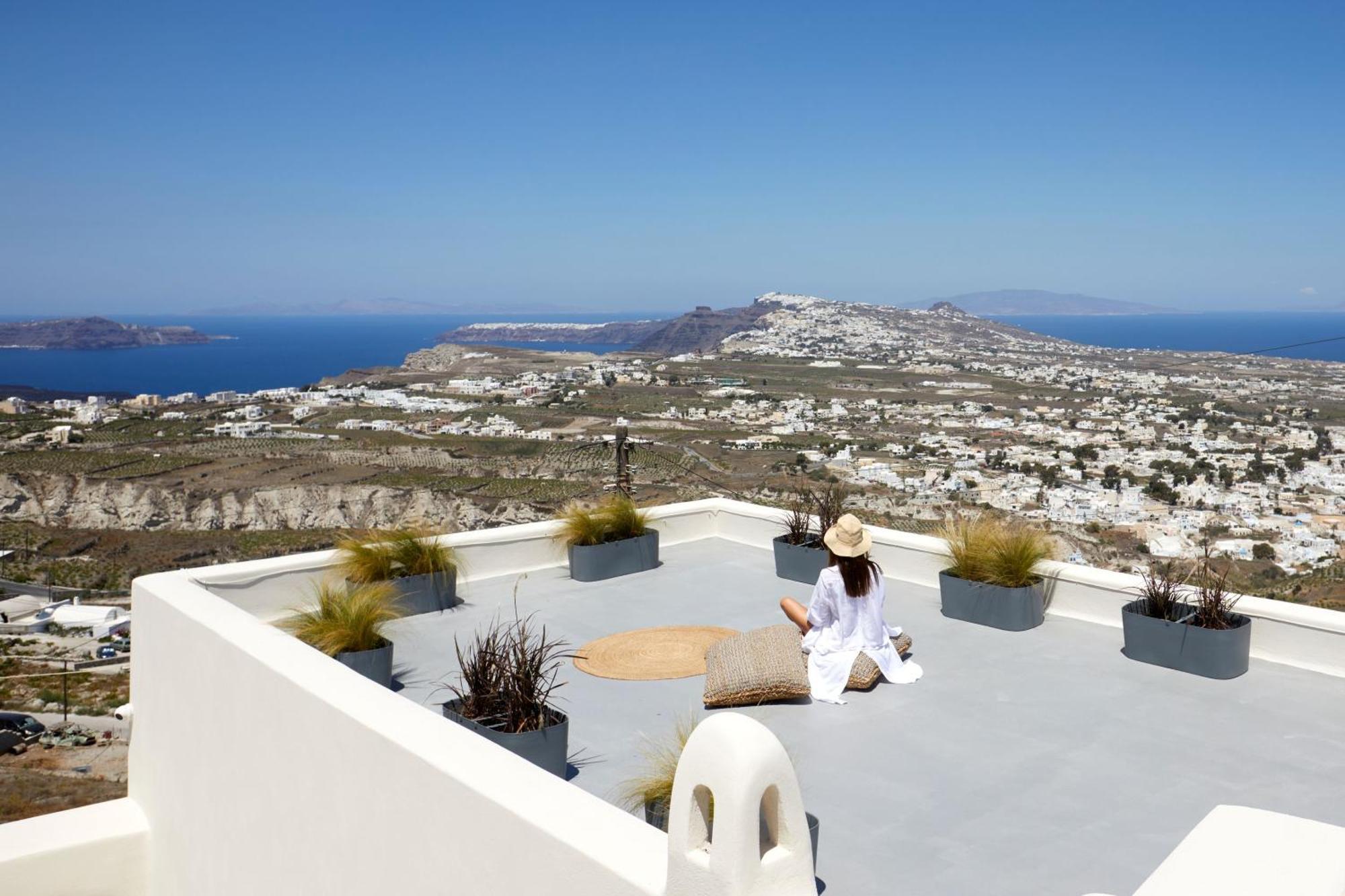 Arxegono Cave Houses Santorini Pyrgos Kallistis Bagian luar foto